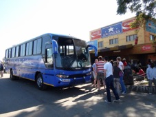 Lusaka Livingstone bus